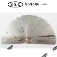 [상품번호 50344] 0.03~1.0mm 65M 25매 전장 65mm 일본정품 에스에스케이 시크니스게이지 SSK 두께게이지 치크니스게이지 틈새게이지 토탈공구