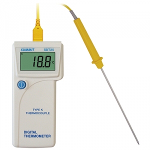 [상품번호 30092] 국산 티피아이 디지털온도계 SDT25(탐침센서포함) / 측정 -50~1000도 / 식품온도계
