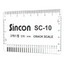 [상품번호 38541] 휴대용 투명 신콘크랙게이지 크랙스켈 SC-10 크랙게이지 SC10 신콘크랙측정기 균열폭진행측정기 크랙모니터 콘크리트게이지 균열자 균열게이지