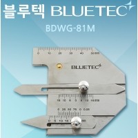 토탈공구 [상품번호 45171] 블루텍 용접게이지 BDWG-81M (눈금50mm)/ 용접각장게이지 / 용접자 / 용접각도게이지 BDWG81M